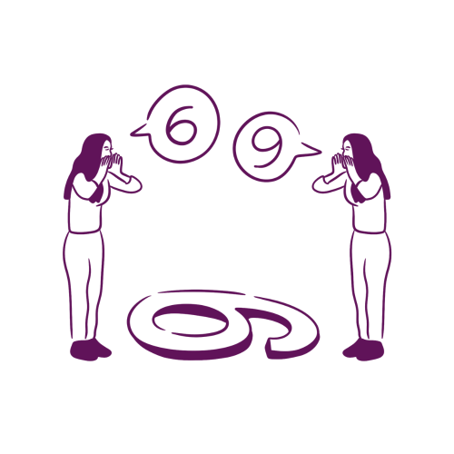 69 arguing perspective illustration outline
