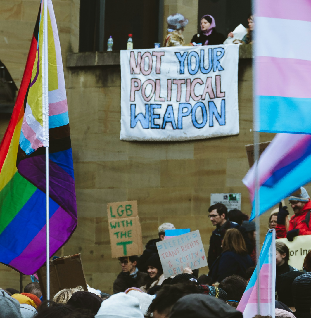 trans rights pride